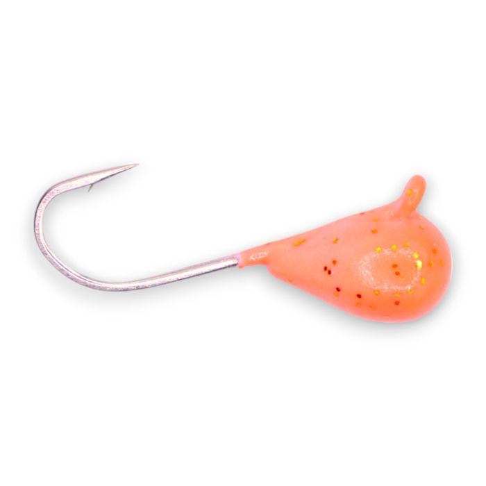 Зимняя приманка Kenders Outdoors TANGERINE GOLD FLAKE GLOW TUNGSTEN JIG