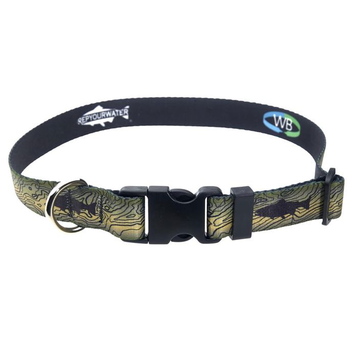 Снаряжение для собаки RepYourWater Topo Trout Small Dog Collar
