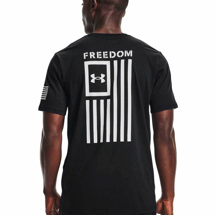 Рыболовная рубашка Under Armour Men's Freedom Flag Short Sleeve Casual Shirt