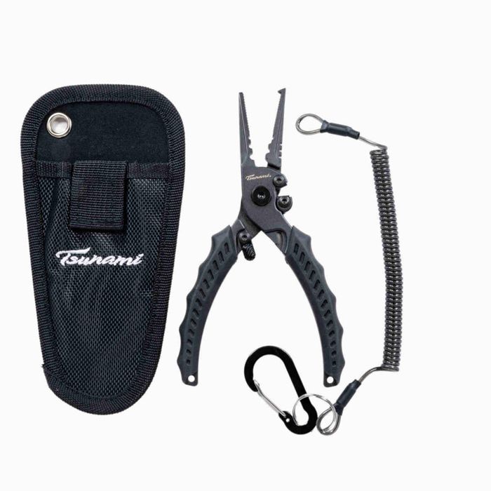 Плоскогубцы рыболова Tsunami 6.5" Stainless Split Ring Pliers