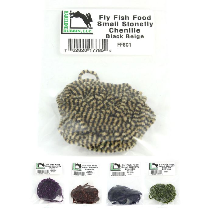 Материал для вязания мушек Fly Fish Food Stonefly Chenille