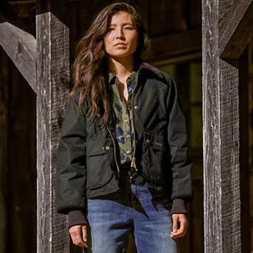Непромокаемая одежда Barbour Cropped Beadnell Waxed Jacket