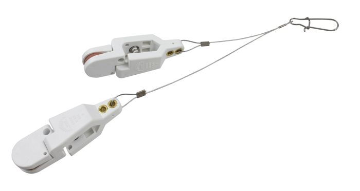 Даунриггер Off Shore Tackle Full Size Light Tension Stacker Downrigger Release, White - OR