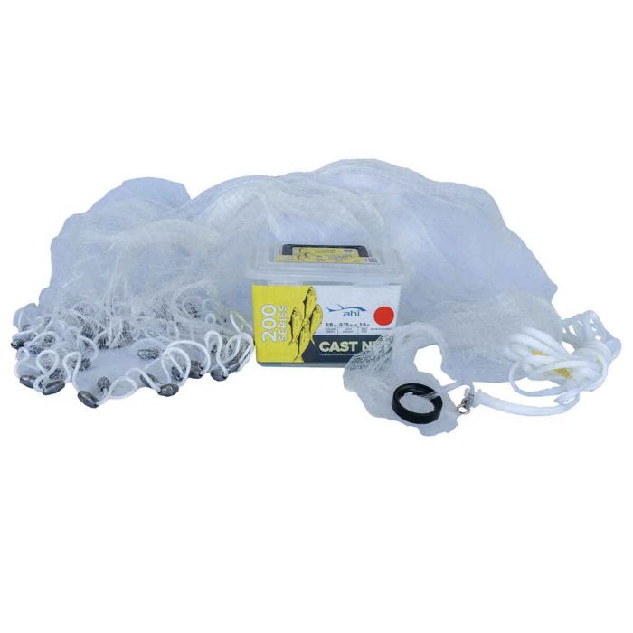 Кастинговая сеть Promar 200 Series Monofilament Mesh Cast Net - 8ft, 3/8in Mesh