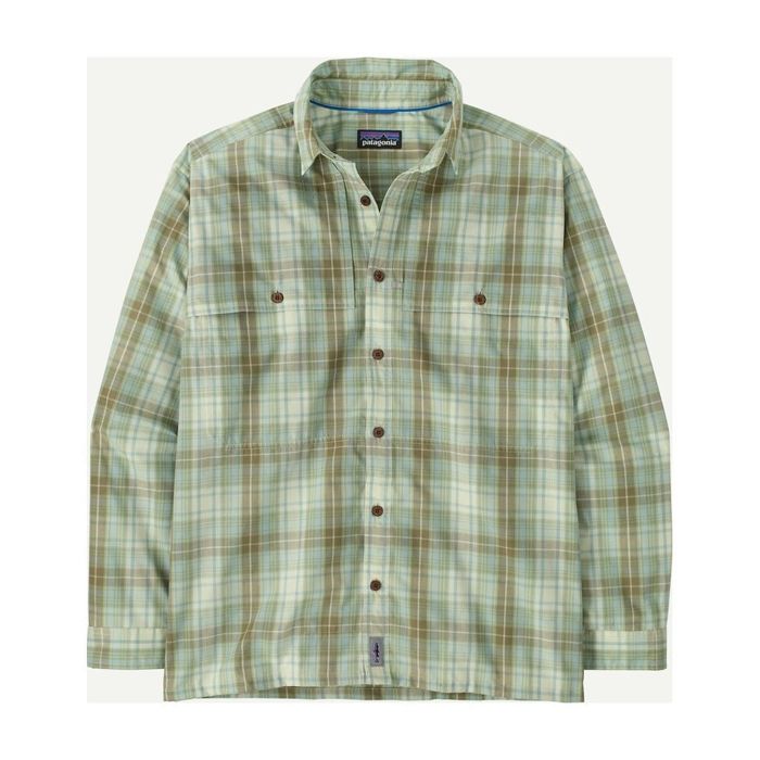 Рыболовная рубашка Patagonia - Men's Long-Sleeved Island Hopper Shirt - Longshore: Lichen