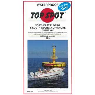 Походная посуда TOP SPOT, INC. Top Spot N-227 N Florida - S Georgia Offshore Chart