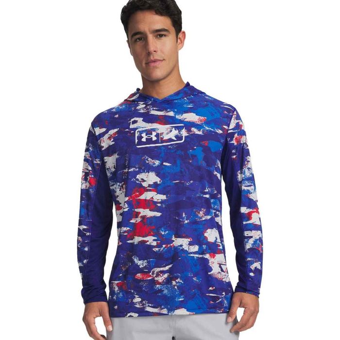 Рыболовная рубашка Under Armour Men's x BlacktipH Fish Pro Camo Long Sleeve Fishing Shirt