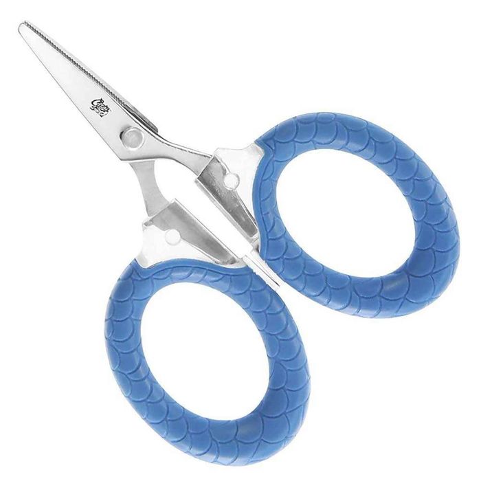 Ножницы Cuda Titanium Bonded Micro Fishing Scissors - Blue, 3in