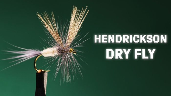 Набор для вязания мушек Trident Hendrickson Dry Fly Tying Video Material Kit