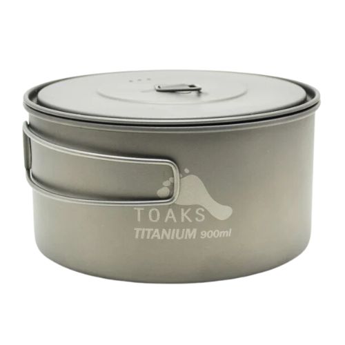 Походная посуда Titanium 900ml D130mm Pot by TOAKS