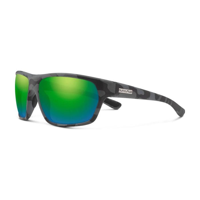 Поляризационные очки Suncloud Boone - Matte Stonefish - Polarized Green Mirror Lens