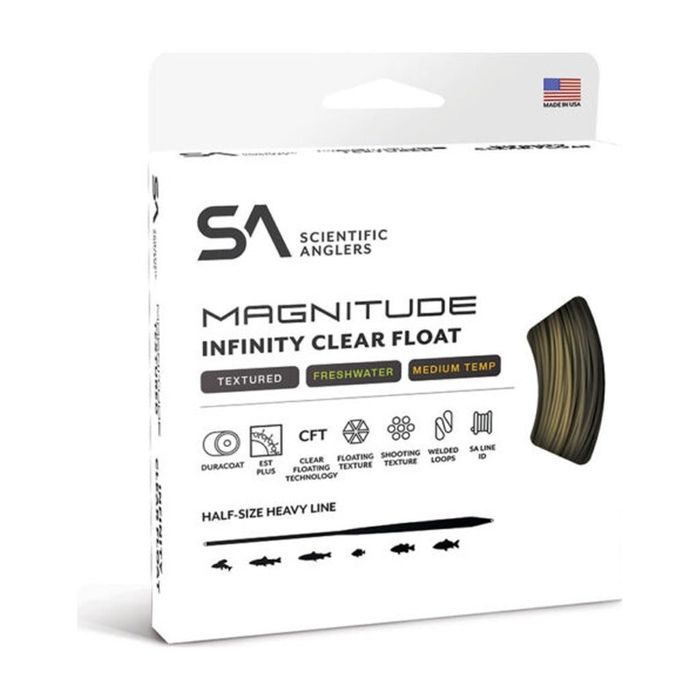 Поплавки Scientific Anglers - Magnitude Infinity 10ft Clear Float Tip - Textured