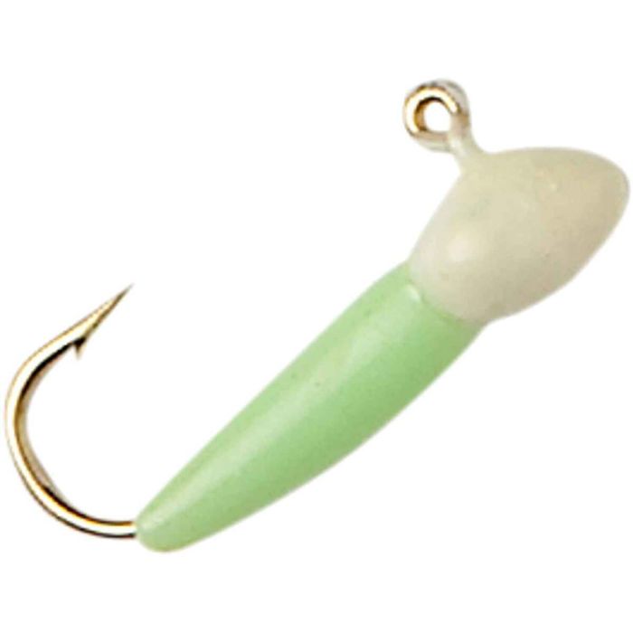 Зимняя приманка Custom Jigs and Spins Custom Jigs & Spins Ratfinkee Ice Fishing Jig - Glow