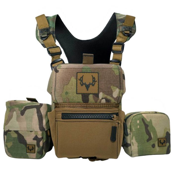 Нагрудная сумка для бинокля Muley Freak Game Changer R Bundle Bino Harness Bundle - MultiC
