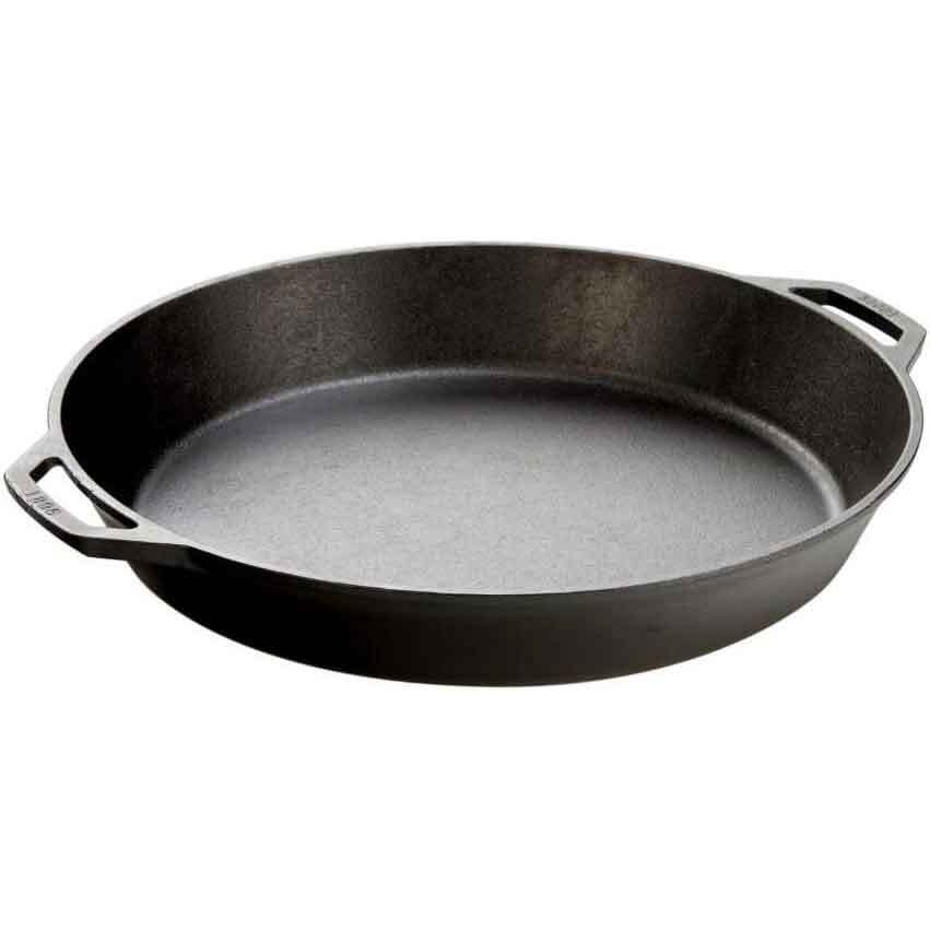 Походная посуда Lodge Cast Iron Lodge 17 Inch Cast Iron Dual Handle Pan