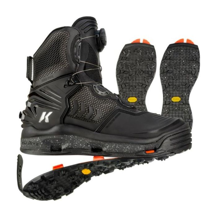 Забродные ботинки Korkers River Ops BOA Wading boot - Vibram and Studded Vibram Soles