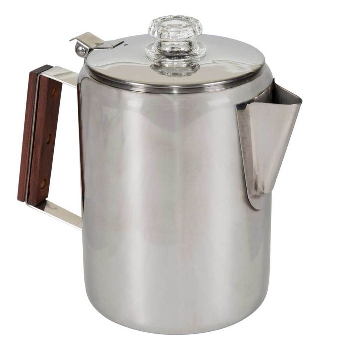 Походная посуда Stansport Stainless Steel Percolator Coffee Pot - 9 Cups