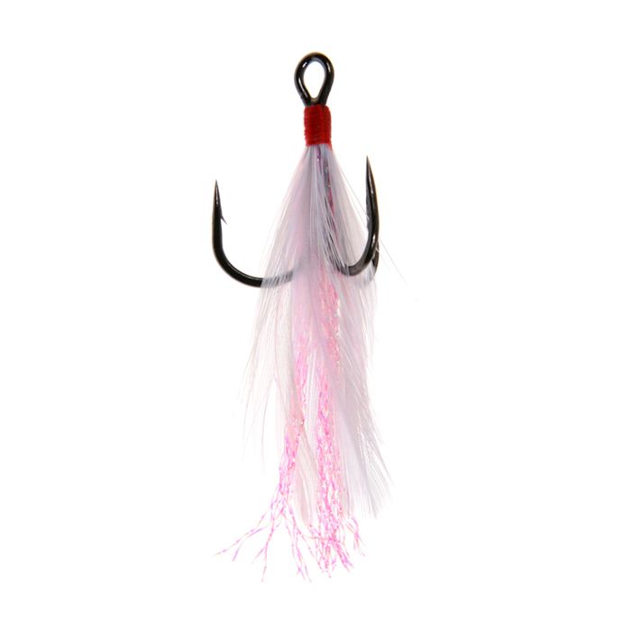 Крючок-тройник Gamakatsu Feather Treble Hook