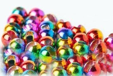 Грузила Hareline Slotted Tungsten Beads - Rainbow