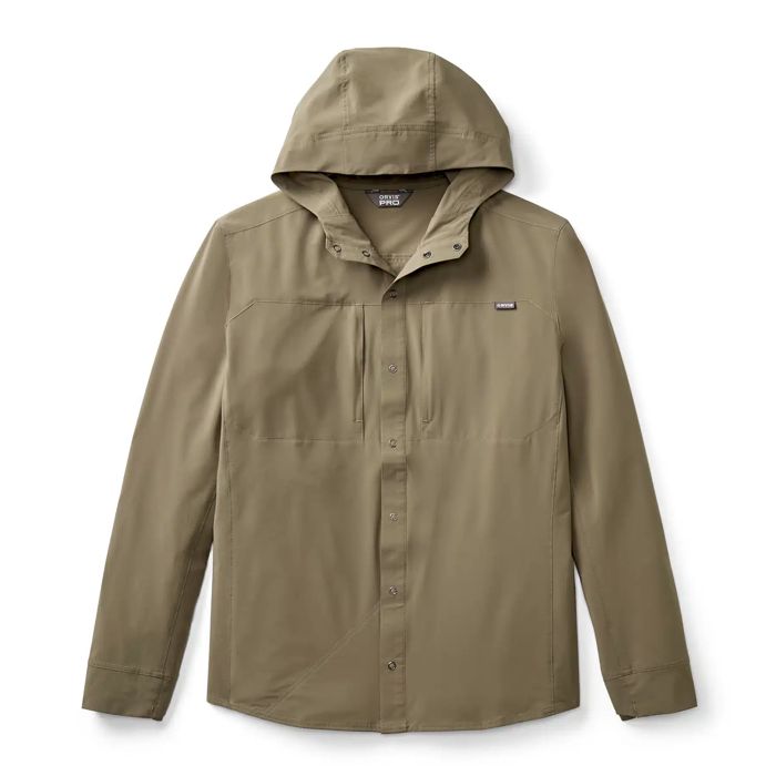 Рыболовная рубашка Orvis PRO Sun Stretch Hoodie ~ Sagewood