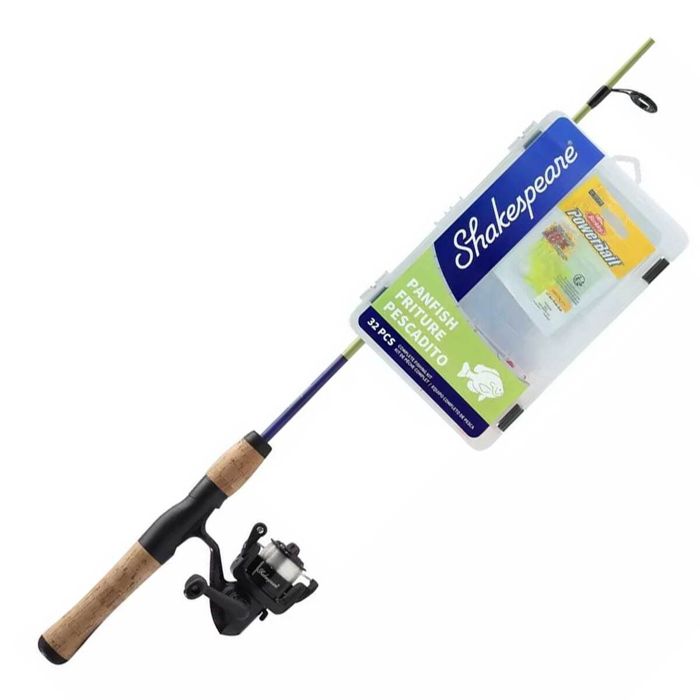 Рыболовный комплект Shakespeare Catch More Fish Panfish Spinning Combo - 4ft 6in, Ultra Li