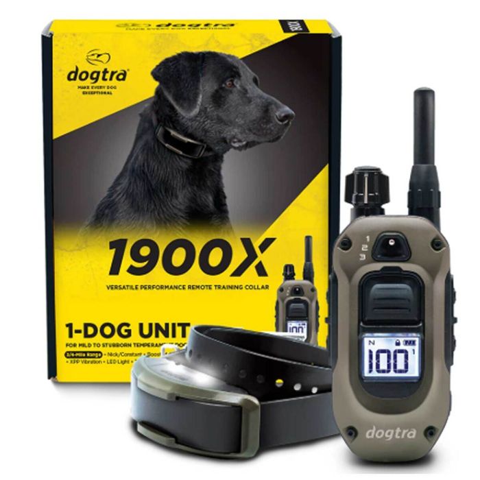 Снаряжение для собаки Dogtra 1900X 1-Dog Unit GPS Collar