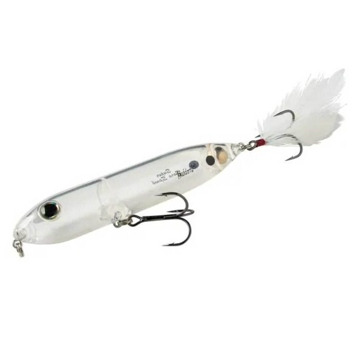 Поверхностная приманка Heddon Super Zara Spook Topwater Hard Bait - Clear, 4-1/2in, 3/4oz,