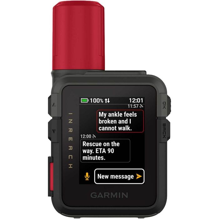 Спутниковый коммуникатор Garmin inReach Mini 3 Plus Satellite Communicator - Black/Red