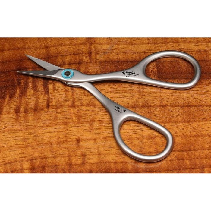 Плоскогубцы рыболова Hareline Kopter Precision Straight Blade Micro-Serrated Thin Point Sc