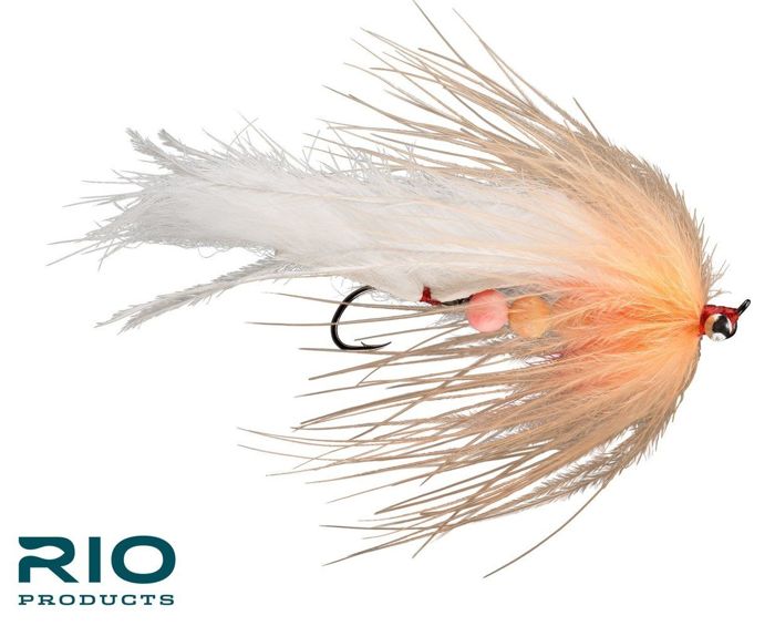 Мушки RIO Flies Yardstick Flesh Fly - Peach #4