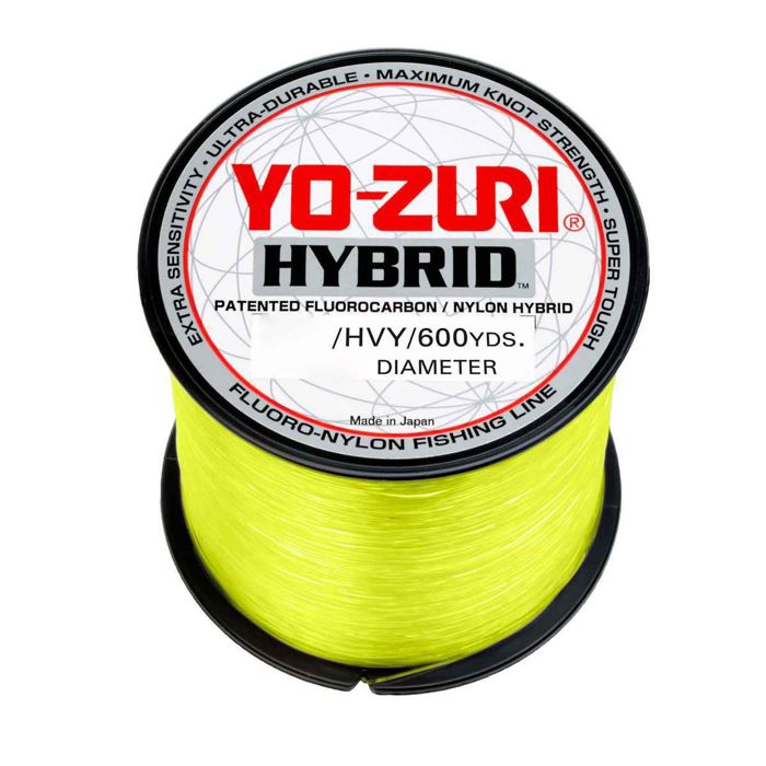 Монофильная леска Yo Zuri Yo-Zuri Hybrid High Visibility Copolymer Fishing Line - 20lb, Ye