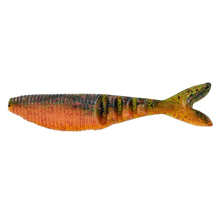 Силиконовая приманка Yamamoto Zako Slim Soft Swimbait - Watermelon w/Copper,Orange w/Red L