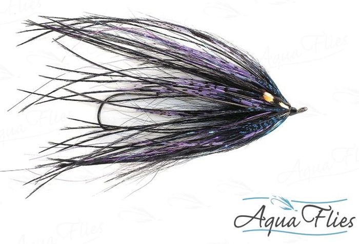 Мушки Aqua Flies Senyo's OCD - Black Fly