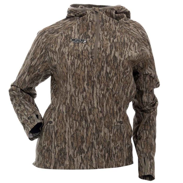 Рыболовная рубашка DSG Outerwear Women's Mossy Oak Bottomland Bexley 3.0 Ripstop Long Slee