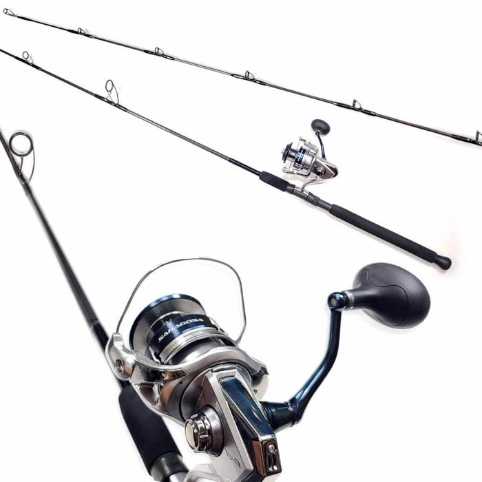 Комплект удилище + катушка Shimano Saragosa 6000 And Capt. Harry's CHS715G Spinning Combo