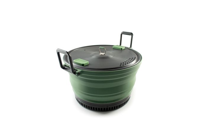 Походная посуда GSI Outdoors Escape HS 3 L Pot- Green