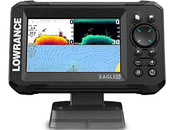 Эхолот Lowrance Eagle 5 Fish Finder with SplitShot HD Transducer C-MAP US Inland M
