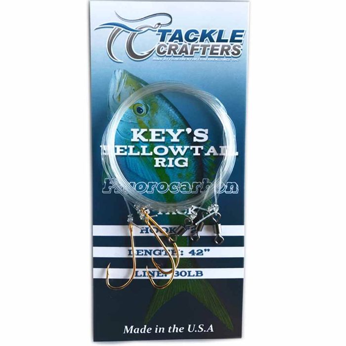 Готовая оснастка Tackle Crafters Fluorocarbon Yellowtail Rig