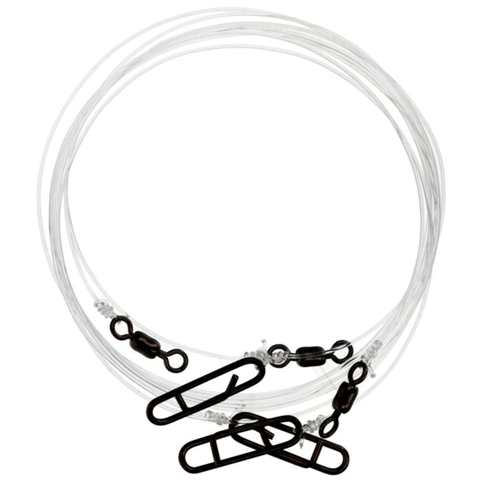 Флюорокарбоновая леска Eagle Claw Lazer Sharp Fluorocarbon Quicklink Leader