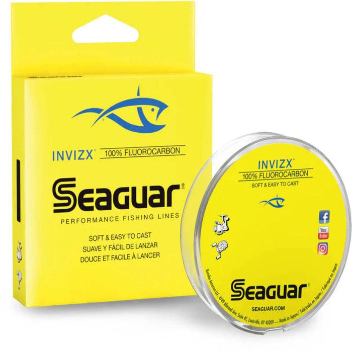 Seaguar InvizX FluoroCarbon, фторуглеродная леска