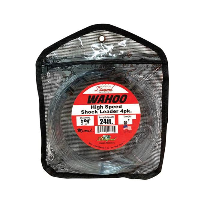Поводковый материал Diamond Fishing Products Wahoo High-Speed Shock Leaders (4 Pack)