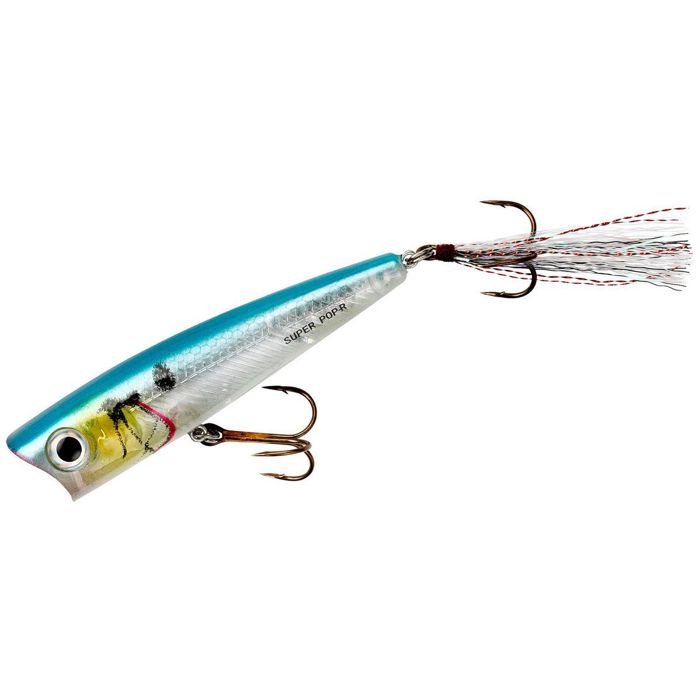 Поверхностная приманка Rebel Super Pop R Popper Topwater Bait - Zell's Blue Darter, 5/16oz
