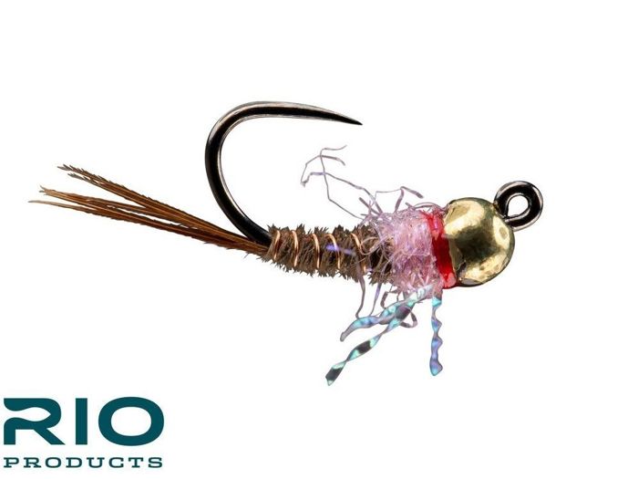 Материал для вязания мушек RIO Flies French Dip - Gold Bead/Pink