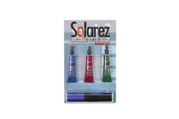 УФ-смола для вязания мушек Solarez UV-Cure Fly-Tie Resin Roadie Kit