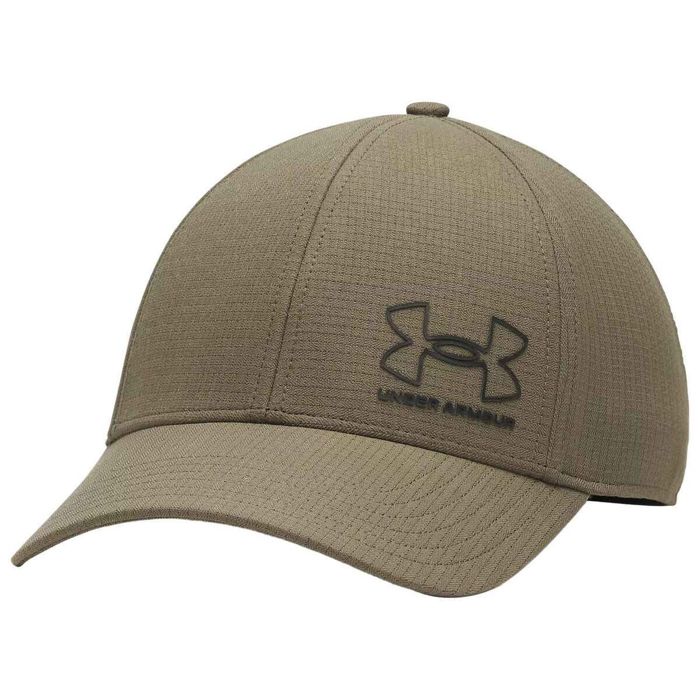 Головной убор Under Armour Men's ArmourVent Low Stretch Fit Hat - Marine OD Green/Black -