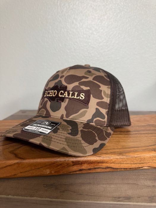 Головной убор Echo Calls Richardson 112PFP Duck Camo Trucker Hat