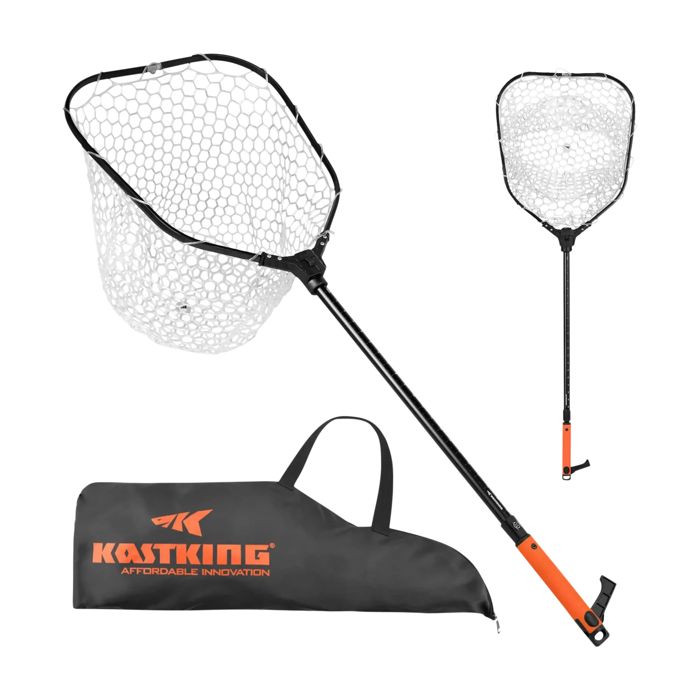 Крючки KastKing Brutus Foldable Extendable Fishing Net with Boat Hook