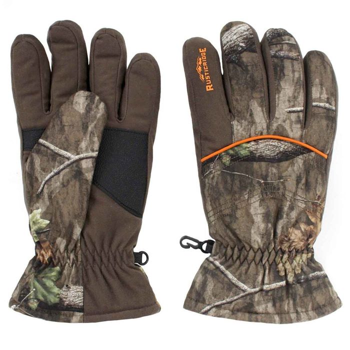 Перчатки Rustic Ridge Men's Mossy Oak Country Roots Waterproof Insulated Hunting