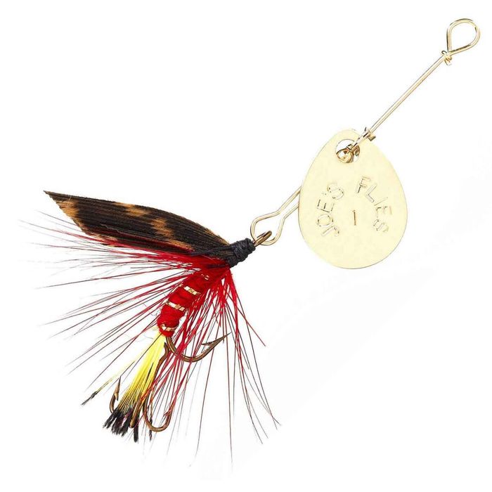 Вращающаяся блесна Joe's Flies Short Striker Inline Spinner - Little Brookie, Size 8
