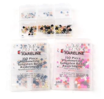 Грузила Hareline 150 Piece Plummeting Tungsten Bead Assortments